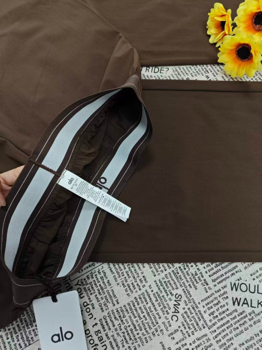 🏆Alo Yoga Suit Up Trouser Espress Brown (Regular) Casual/Formal/Daily🤎 - Picture 5 of 8